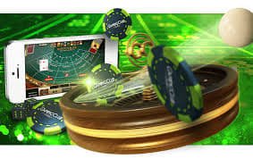 အွန်လိုင်း Baccarat ကတ်ဂိမ်း ကစားနေသောမြင်ကွင်း